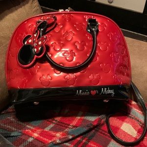 Mickey and Minnie purse.